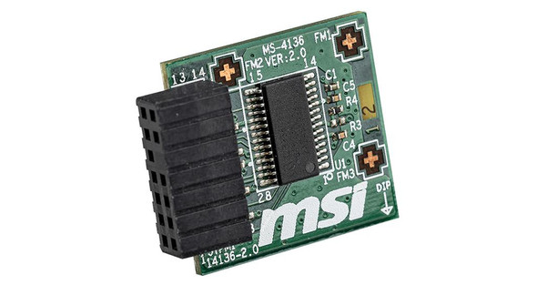 MSI-TPM-2.0-Module-(MS-4136)-LPC-Interface,-14-1-Pin,-Supports-MSI-Intel-300-Series-Motherboards-and-MSI-AMD-400-Series-Motherboards-TPM-2.0-(MS-4136)-Rosman-Australia-2