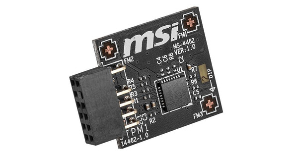 MSI-TPM-2.0-Module-(MS-4462)-SPI-Interface,-12-1-Pin,-Supports-MSI-Intel-400-Series-Motherboards-and-MSI-AMD-500-Series-Motherboards-TPM-2.0-(MS-4462)-Rosman-Australia-2