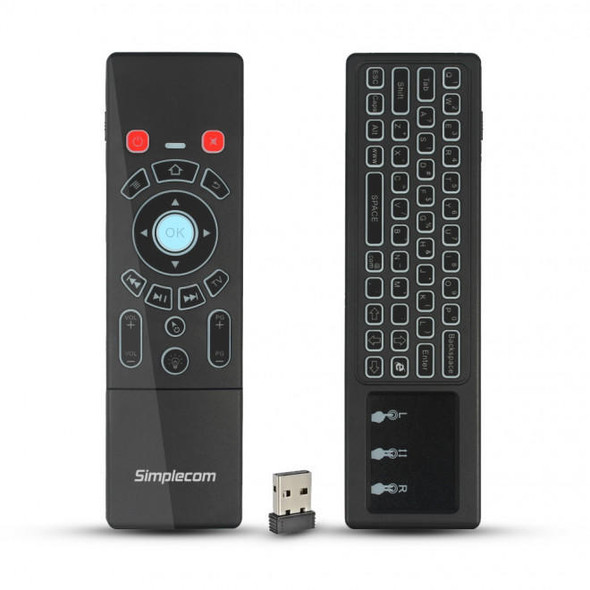 Simplecom-RT250-Rechargeable-2.4GHz-Wireless-Remote-Air-Mouse-Keyboard-with-Touch-Pad-and-Backlight-RT250-Rosman-Australia-1