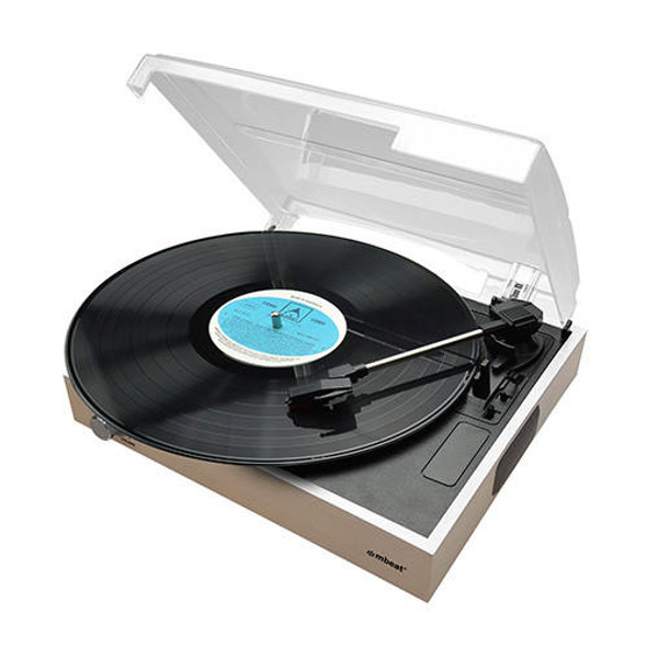 mbeat®-Wooden-Style-USB-Turntable-Recorder----Vinyl-to-MP3-Built-in-Stereo-Speakers-Vinyl-33/45/78---Natural-MB-USBTR68-Rosman-Australia-1