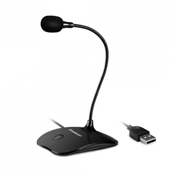 Simplecom-UM350-Plug-and-Play-USB-Desktop-Microphone-with-Flexible-Neck-and-Mute-Button-UM350-Rosman-Australia-2