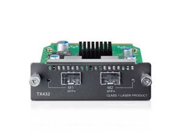 TP-Link-TX432-10-Gigabit-2-Port-SFP-+-Module-2x10Gb-SFP+-slots-Applicable-to-multiple-TP-LINK-switch-models/SFP+-transceivers/SFP+-cables-(LS)-TX432-Rosman-Australia-2
