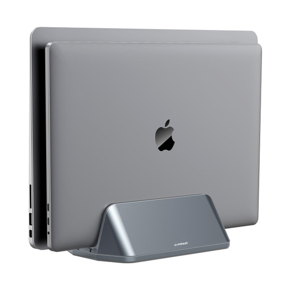 mbeat®--Stage-S5-Adjustable-Dual-Bay-Tablet,-Laptop-and-MacBook-Vertical-Stand-MB-STD-S5GRY-Rosman-Australia-2