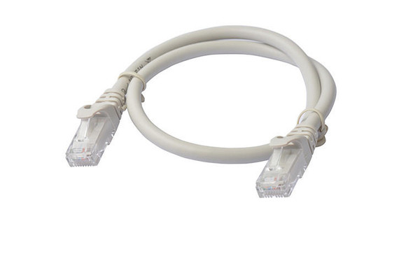 8Ware-Cat6a-UTP-Ethernet-Cable-0.5m-(50cm)-Snagless Grey-PL6A-0.5GRY-Rosman-Australia-1
