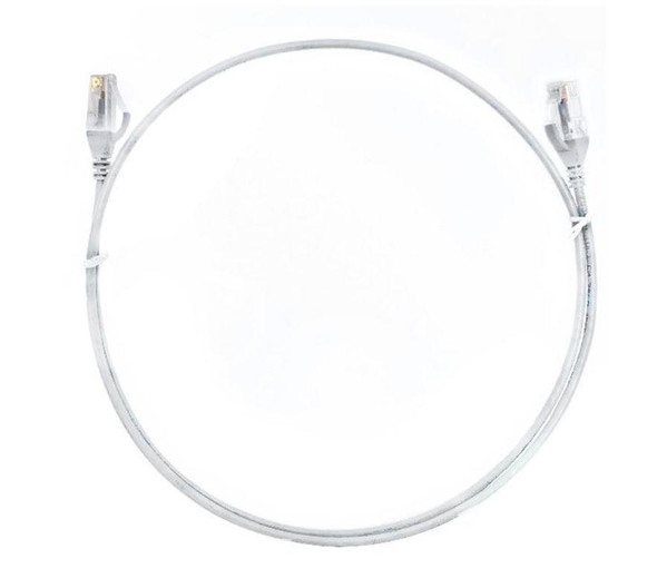 8ware-CAT6-Ultra-Thin-Slim-Cable-3m-/-300cm---White-Color-Premium-RJ45-Ethernet-Network-LAN-UTP-Patch-Cord-26AWG-for-Data-CAT6THINWH-3M-Rosman-Australia-1