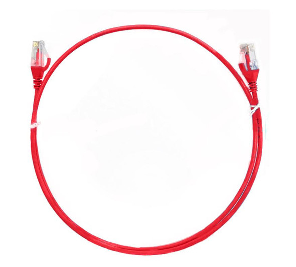8ware-CAT6-Ultra-Thin-Slim-Cable-3m-/-300cm---Red-Color-Premium-RJ45-Ethernet-Network-LAN-UTP-Patch-Cord-26AWG-for-Data-CAT6THINRD-3M-Rosman-Australia-2