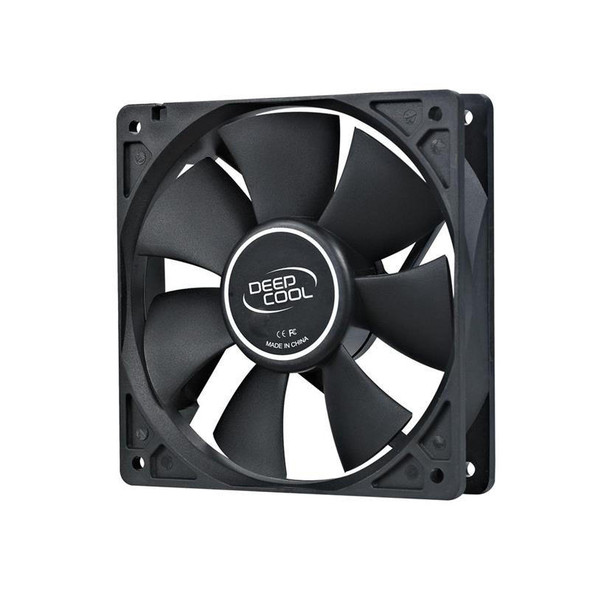 Deepcool-XFAN-120-120mm-Hydro-Bearing-Case-Fan-3-Pin-/-Molex-Connector,-Black-Stealth-Appearance,-Ideal-for-System-Builds,-Low-RPM-26dB-LS-DP-FDC-XF120-Rosman-Australia-2