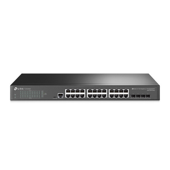 TP-Link-TL-SG3428-JetStream-24-Port-Gigabit-L2-Managed-Switch-with-4-SFP-Slots-IGMP-Snooping-QoS-Rack-Mountable-Fanless,-Support-Omada-Controller-TL-SG3428-Rosman-Australia-1