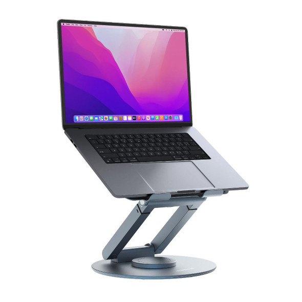 mbeat-Stage-S9-Rotating-Laptop-Stand-with-Telescopic-Height-Adjustment-MB-STD-S9GRY-Rosman-Australia-1