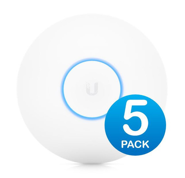 Ubiquiti-UniFi-AC-Pro-Indoor--Outdoor-Access-Point-5-Pack,-2.4GHz-@-450Mbps,-5GHz-@-1300Mbps,-1750Mbps-Total,-Range-Up-To-122m,-No-PoE-Included-UAP-AC-PRO-5-Rosman-Australia-1