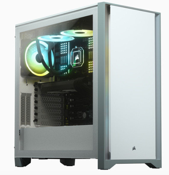 Corsair-4000D-Tempered-Glass-Mid-Tower-Case,-White-(CC-9011199-WW(4000D-WH))-CC-9011199-WW-Rosman-Australia-1