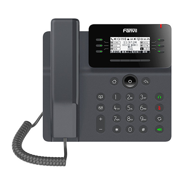 Fanvil-V62-Essential-Busin-Phone,-2.7"-Graphical-Dot-Matrix-Backlit-Screen,-Dual-Gigabit-Ports,-PoE,-15-DSS-Keys,-6-Lines,-2-Year-WTY-V62-Rosman-Australia-1