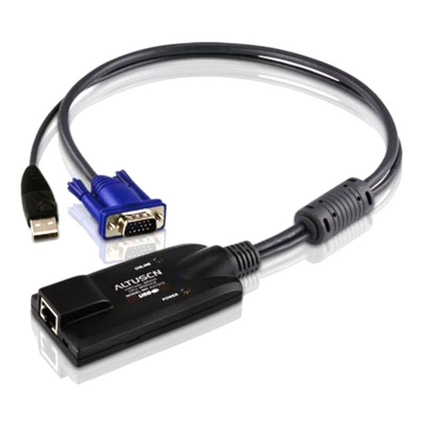 Aten-KVM-Cable-Adapter-with-RJ45-to-VGA--USB-to-suit-KH15xxA,-KH25xxA,-KL15xxA-series-KA7570-AX-Rosman-Australia-1