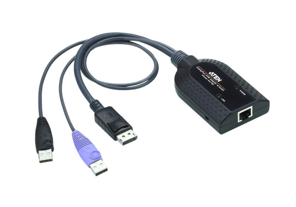 Aten-KVM-Cable-Adapter-with-RJ45-to-DisplayPort-(w/-Audio-Signal)--USB-to-suit-KM-and-KN-series-KA7189-AX-Rosman-Australia-1