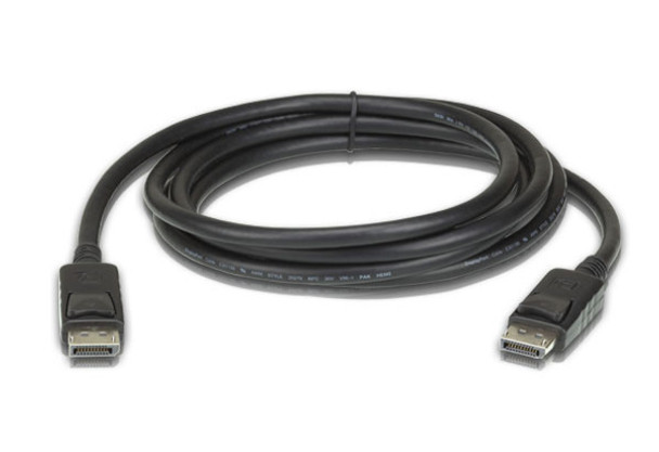 Aten-3m-DisplayPort-Cable,-supports-up-to-8K-(7680-x-4320-@-60Hz),-DP-1.4,-High-Bit-Rate-3-(HBR3)-bandwidth-of-32.4-Gbps-2L-7D03DP-1-Rosman-Australia-1