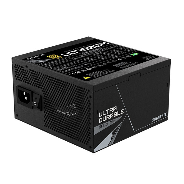 Gigabyte-UD750GM-750W-ATX-PSU-Power-Supply--80+-Gold->90%--Black-Flat-Cables-Single-+12V-Rail-Japanese-->100K-Hrs-GP-UD750GM-Rosman-Australia-1