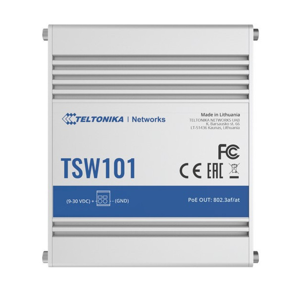 Teltonika-TSW101---Automotive-Unmanaged-PoE+-Switch,-112W,-4x-PoE-Ports,-TSW101000000-Rosman-Australia-1