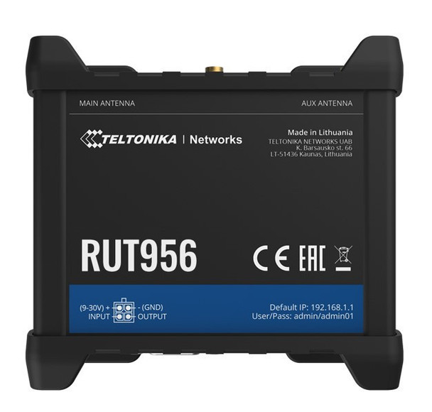 Teltonika-RUT956---dual-SIM-cellular-4G-LTE,-WAN-failover,-with-4x-Ethernet-ports,-GPS,-an-I/O-connector-block-RUT956-Rosman-Australia-1