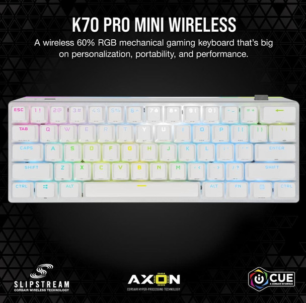 CORSAIR-K70-PRO-MINI-WIRELESS-RGB-60%-Mechanical-Gaming-Keyboard,-Backlit-RGB-LED,-CHERRY-MX-SPEED,-Black,-White-PBT-Keycaps-NDA-Sept-14-CH-9189114-NA-Rosman-Australia-1