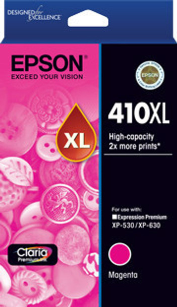 Epson-410XL-High-Capacity-Claria-Premium---Magenta-Ink-Cartridge-(XP-530,-XP-630,-XP-540,-XP-640)-(T340392)-C13T340392-Rosman-Australia-1