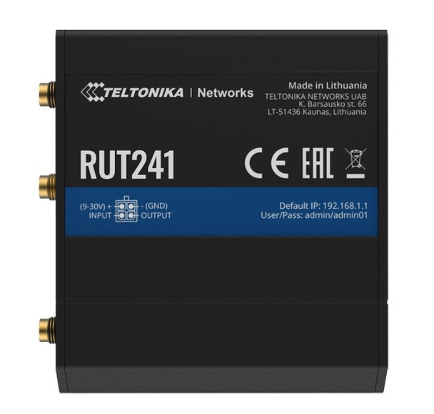 Teltonika-RUT241---Compact-industrial-4G-(LTE)-router-equipped-with-2x-Ethernet-ports,-WAN-Failover-RUT241065000-RUT241065000-Rosman-Australia-1