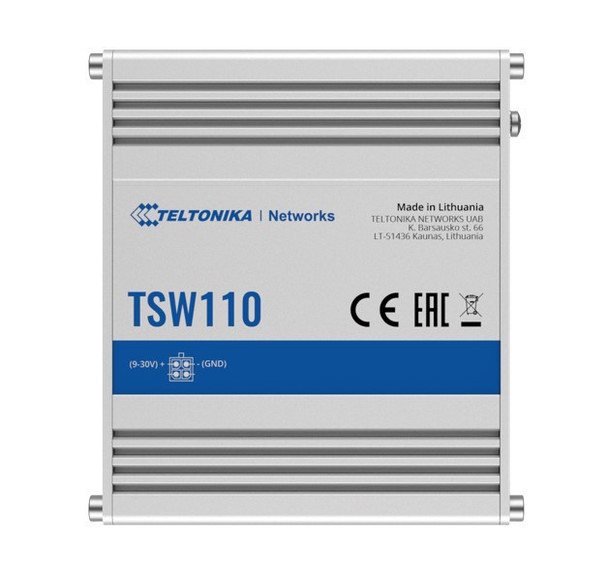 Teltonika-TSW110,-L2-Unmanaged-Switch,-PLUG-N-PLAY-TSW110000020-Rosman-Australia-1