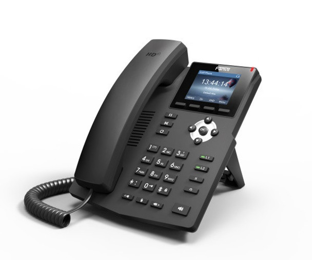 Fanvil-X3SP-Enterprise-IP-Phone---2.4"-Colour-Screen,-2-Lines,-No-DSS-Buttons,-Dual-10/100-NIC-X3SP-Rosman-Australia-1