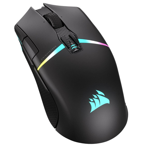 CORSAIR-Night-Sabre-WIRELESS-Slipstream-26K-DPI,-QuickStrike-Button.-up-to-100hrs-Battery-and-Fast-Recharge.-Black-RGB-Gaming-Mice-CH-931B011-AP-Rosman-Australia-1