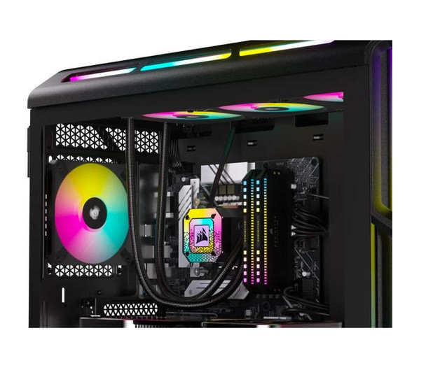 CORSAIR-AF-SLIM-Series,-AF120-RGB-SLIM-ICUE,-120mmx15mm-Fluid-Dynamic-Bearing-RGB-Fan,-Dual-Pack-with-Lighting-Node-CORE-CO-9050163-WW-Rosman-Australia-1