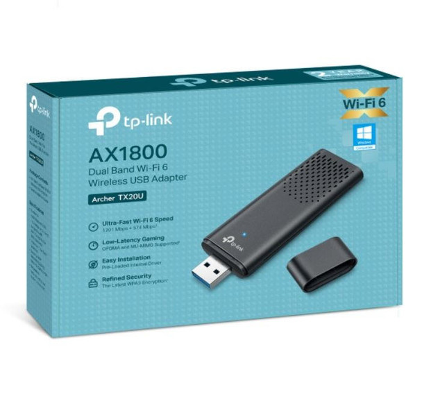 TP-Link-Archer-TX20U-AX1800-Dual-Band-Wi-Fi-6-Wireless-USB-Adapter-Archer-TX20U-Rosman-Australia-1