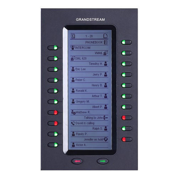 Grandstream-GXP2200-Extension-Module,-20-key-Expansion-Module,-128x384-LCD-for-GXP2140,-GXP2170--GXV3240-GXP2200EXT-Rosman-Australia-1