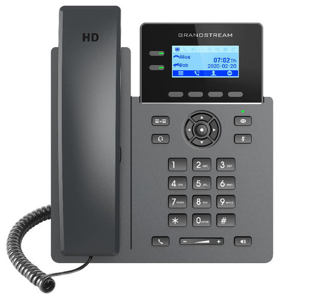 Grandstream-GRP2602P-Carrier-Grade-2-Line-IP-Phone,-4-SIP-Accounts,-132x48-Backlit-Screen,-HD-Audio,-Powerable-Via-POE,-5-way-Conference,--1Yr-Wty-GRP2602P-Rosman-Australia-1