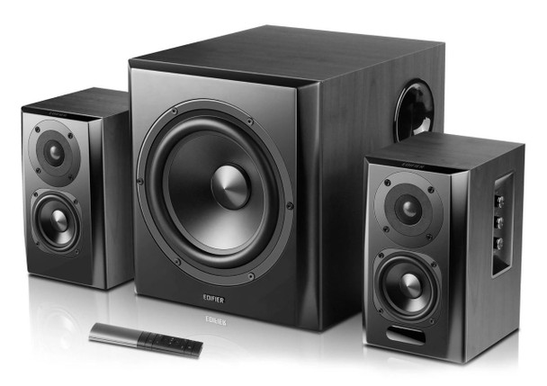 Edifier-S351DB-2.1-Bluetooth-Multimedia-Speakers-w/Subwoofer---3.5mm/Optical/BT-4.1-AptX-Wireless-Sound/-Remote-Control/8inch-Booming-Subwoofer-S351DB-Rosman-Australia-1