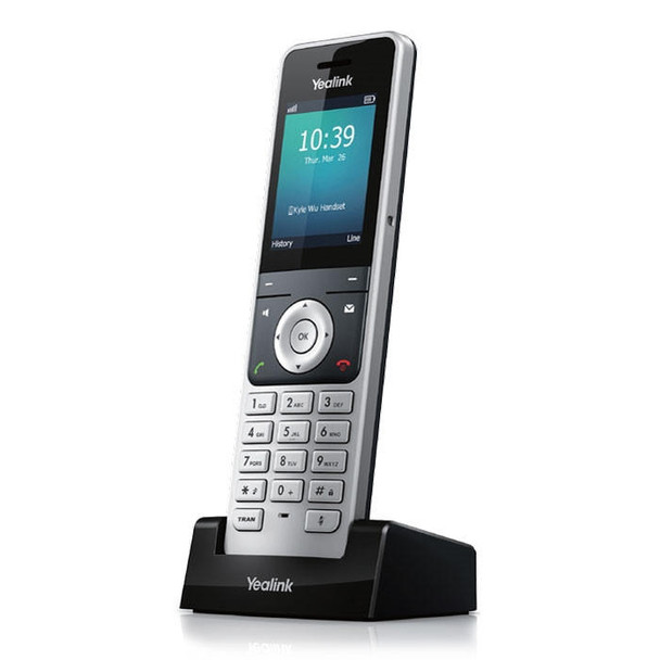 Yealink-W56H-Cordless-DECT-IP-Phone-Handset,-HD-Audio-Quality,-Quick-USB-Charging,-High-end-ID-design-W56H-Rosman-Australia-1