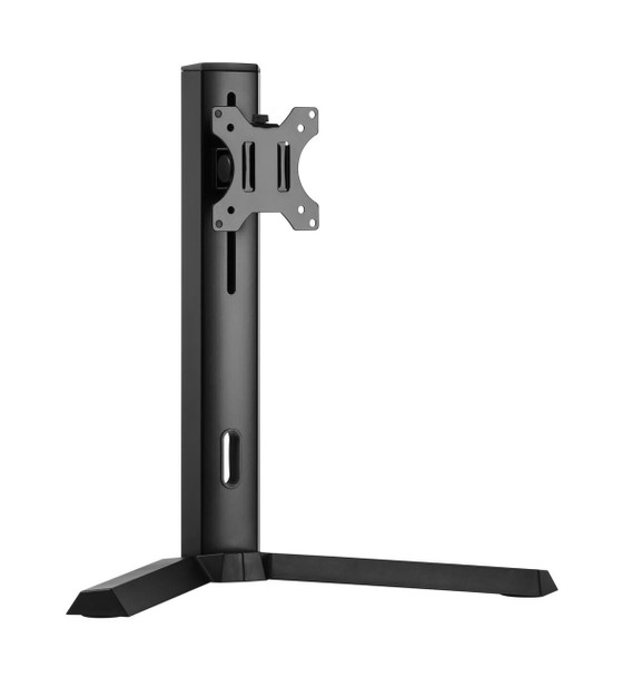 Brateck-Single-Free-Standing-Screen-Classic-Pro-Gaming-Monitor-Stand-Fit-Most-17"-32"-Monitor-Up-to-8kg/Screen--Black-Color-VESA-75x75/100x100-LDT32-T01-Rosman-Australia-1