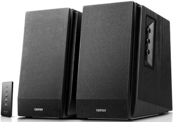 Edifier-R1700BT-Bluetooth-Lifestyle-Bookshelf-Studio-Speakers-Black---BT/Dual-3.5mm-AUX/Limited-Distortion-DSP/DRC/Classic-Wood-Finish-R1700BT-BLACK-Rosman-Australia-1