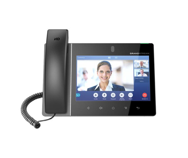 Grandstream-GXV3380-16-Line-Android-IP-Phone,-16-SIP-Accounts,-1280-x-800-Colour-Touch-Screen,-2MB-Camera,-Built-In-Bluetooth+WiFi,-Powerable-Via-POE-GXV3380-Rosman-Australia-1