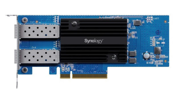 Synology-E25G30-F2-Dual-port-25GbE-SFP28-add-in-card-for-Synology-systems--PCIe-3.0-x8--5-year-warranty-E25G30-F2-Rosman-Australia-1