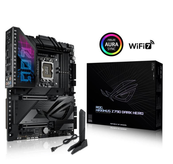 ASUS-Z790-ROG-MAXIMUS-Z790-DARK-HERO-(14th-Gen)-Intel-LGA1700-ATX-Motherboard,-WIFI7,-192GB,-4x-DDR5,-PCIe-5.0-slot-ROG-MAXIMUS-Z790-DARK-HERO-Rosman-Australia-1