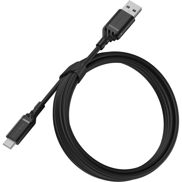 OtterBox-USB-C-to-USB-A-(2.0)-Cable-(2M)---Black-(78-52659),-3-AMPS-(60W),-3K-Bend/Flex,Samsung-Galaxy,Apple-iPhone,iPad,MacBook,Google,OPPO,Nokia-78-52659-Rosman-Australia-1