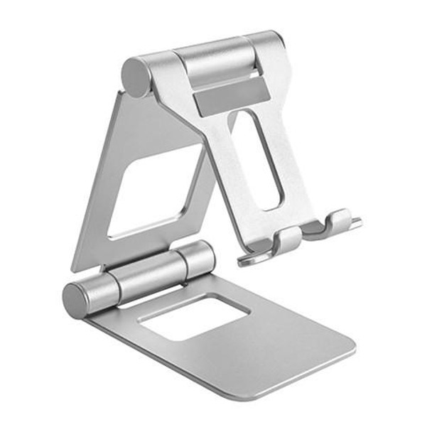 Brateck-Aluminium-Foldable-Stand-Holder-for-Phones-and-Tablets--Silver-PHS05-2-SILVER-Rosman-Australia-1