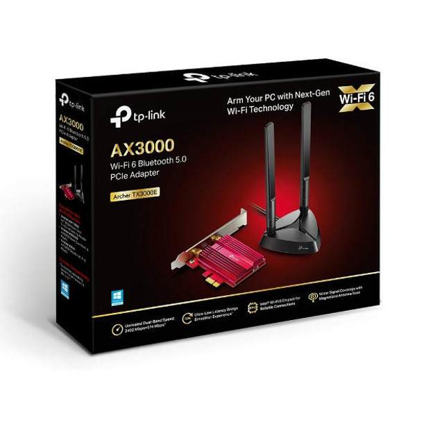 TP-Link-Archer-TX3000E-AX3000-Wi-Fi-6-(802.11ax)-Bluetooth-5.0-PCIe-Adapter-(WIFI6)-Archer-TX3000E-Rosman-Australia-1