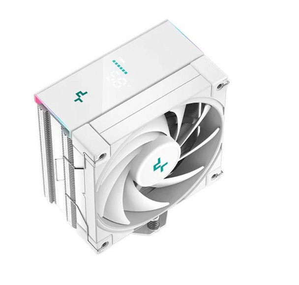 DeepCool-AK400-DIGITAL-WHITE-Performance-CPU-Cooler,-4-Heat-Pipe-Tower,-High-Performance-FDB-Fan,-Real-Time-Status-Screen-Intel-LGA1700/1200/1151/115-R-AK400-WHADMN-G-Rosman-Australia-1