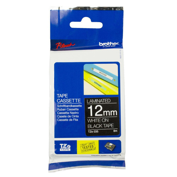 Brother-12mm-White-on-Black-TZE-Tape-TZE-335-Rosman-Australia-1