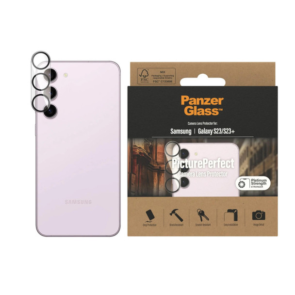 Panzer-Glass-PanzerGlass-Samsung-Galaxy-S23-/-Galaxy-S23+-PicturePerfect-Camera-Lens-Protector---Black-(0439),-Drop-Protection,-Scratch--Shock-Resistant,-2YR-0439-Rosman-Australia-1