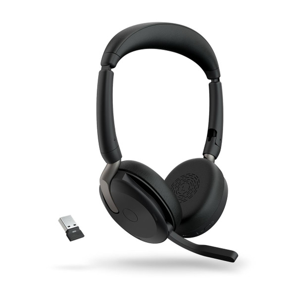 Jabra-Evolve2-65-Flex-UC-Stereo-Bluetooth-Headset,-Link380a-USB-A-Dongle-Included,-Foldable-Design,-2Yr-Warranty-26699-989-999-Rosman-Australia-1