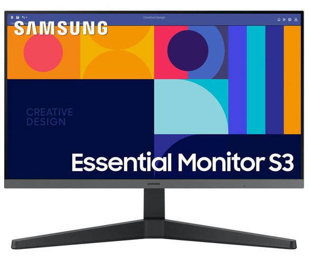 Samsung-S33GC-24"-100Hz-AMD-FreeSync-IPS-FHD-Gaming-Monitor-1920x1080-4ms-16.7M-Tilt-VESA-DP1.2-HDMI-1000:1-250cd/m-Game-Mode-LS24C330GAEXXY-Rosman-Australia-1