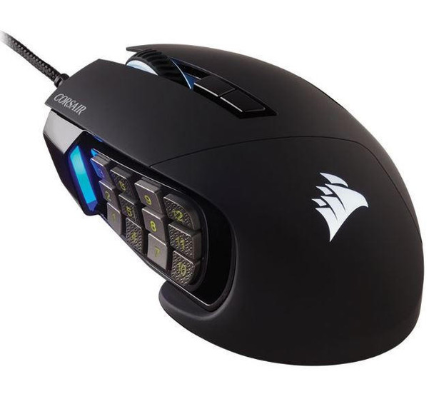 Corsair-SCIMITAR-RGB-ELITE-Black-Gaming-Mice,-17-programmable-buttons,-18,000-DPI-CH-9304211-AP-US-Rosman-Australia-1