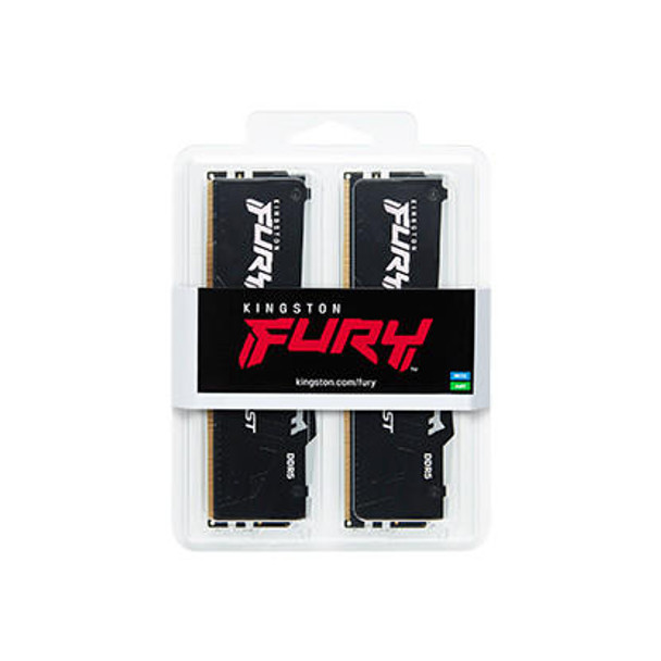 Kingston-Fury-Beast-RGB-64GB-(2X32)DDR5-6000-Memory---Black-(KF560C36BBEAK2-64)-KF560C36BBEAK2-64-Rosman-Australia-1