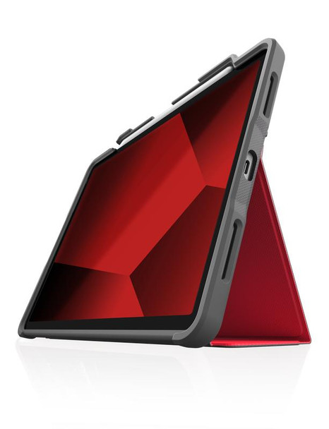 STM-dux-plus-(iPad-Air-5th/4th-gen)-AP---red-(stm-222-286JT-02)-stm-222-286JT-02-Rosman-Australia-5